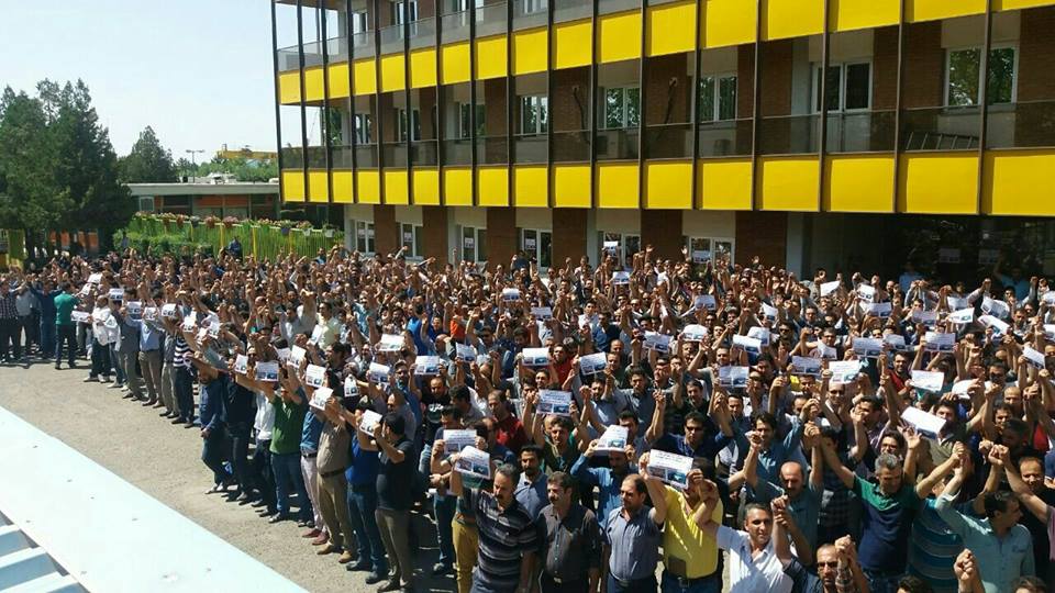 اعتصاب کارگران ترانسفو زنجان در پانزدهمین روز