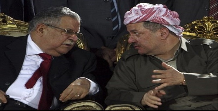 بارزانی و طالبانی کرکوک را «خاک کردستان» اعلام کردند بارزانی و طالبانی کرکوک را «خاک کردستان» اعلام کردند