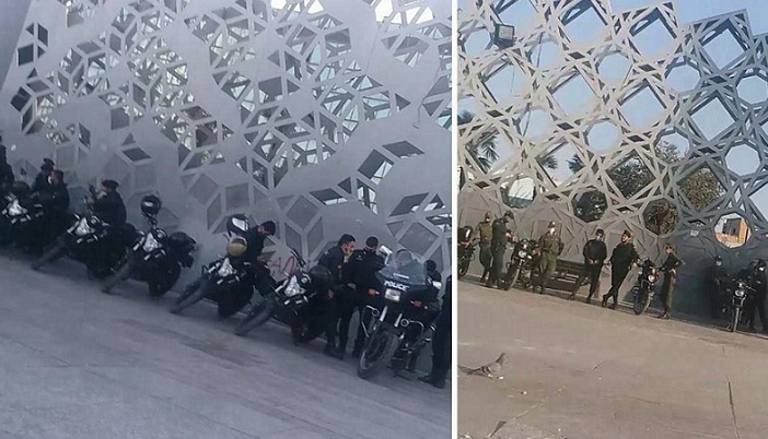مسیرهای منتهی به میدان امام حسین در محاصره ماموران امنیتی و انتظامی مسیرهای منتهی به میدان امام حسین در محاصره ماموران امنیتی و انتظامی
