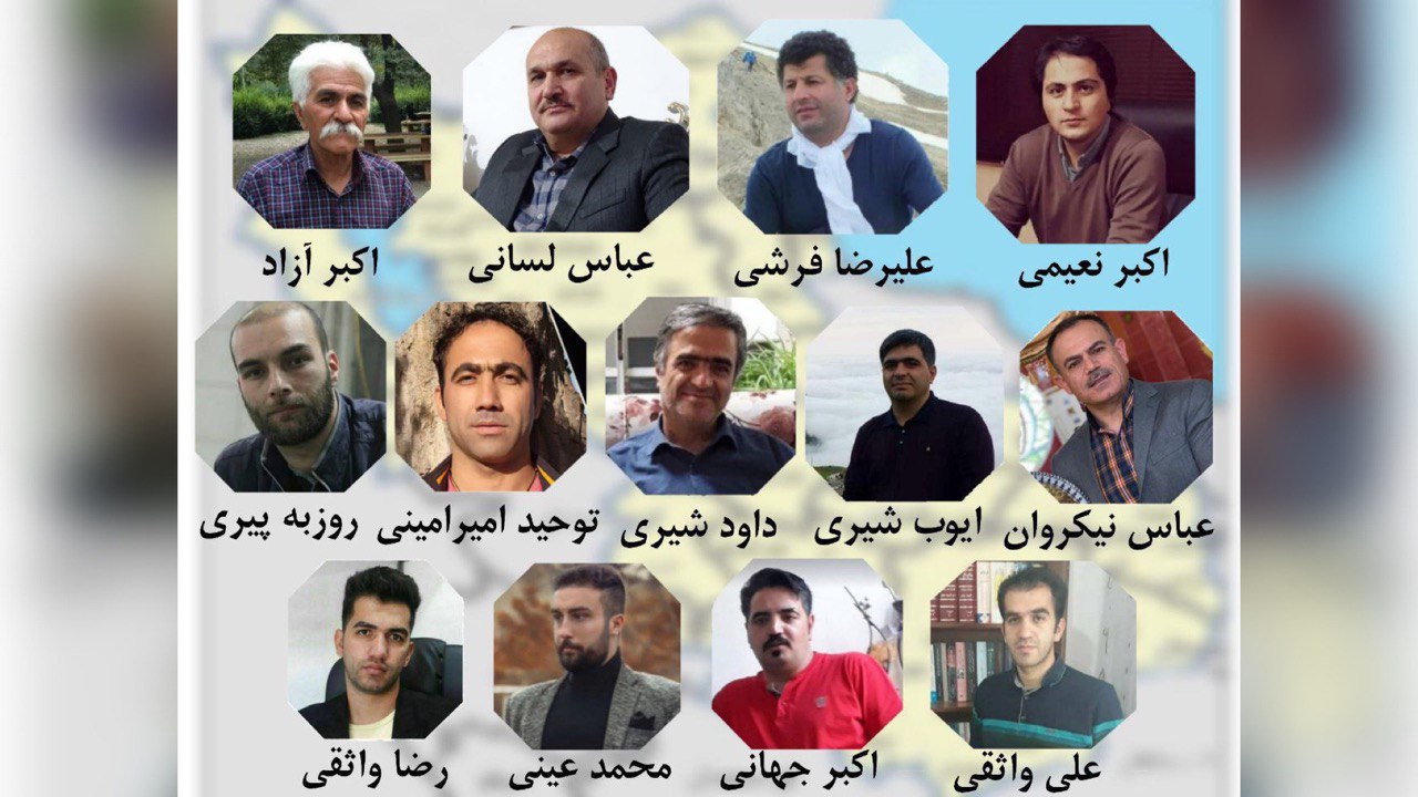 گزارشی از آخرین وضعیت فعالین ملی مدنی آزربایجانی محبوس در زندان‌های ایران