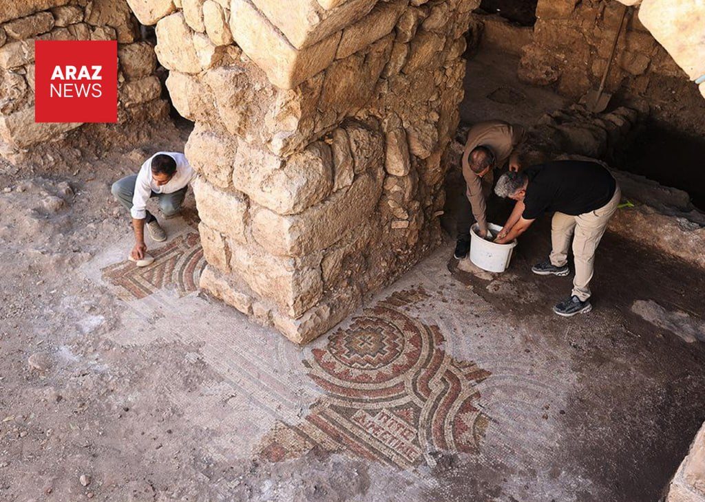 نشانهای تازه از گذشته جنوبشرق ترکیه؛ کشف موزاییک ۱۵۰۰ ساله در ماردین نشانهای تازه از گذشته جنوبشرق ترکیه؛ کشف موزاییک ۱۵۰۰ ساله در ماردین