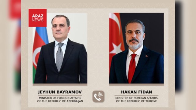  گفت‌وگوی تلفنی وزرای خارجه آذربایجان و ترکیه درباره امنیت منطقه          