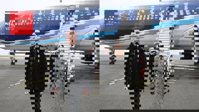  رئیس‌جمهور جمهوری آذربایجان برای حضور در نشست سالانه مجمع جهانی اقتصاد به سوئیس سفر کرد.    