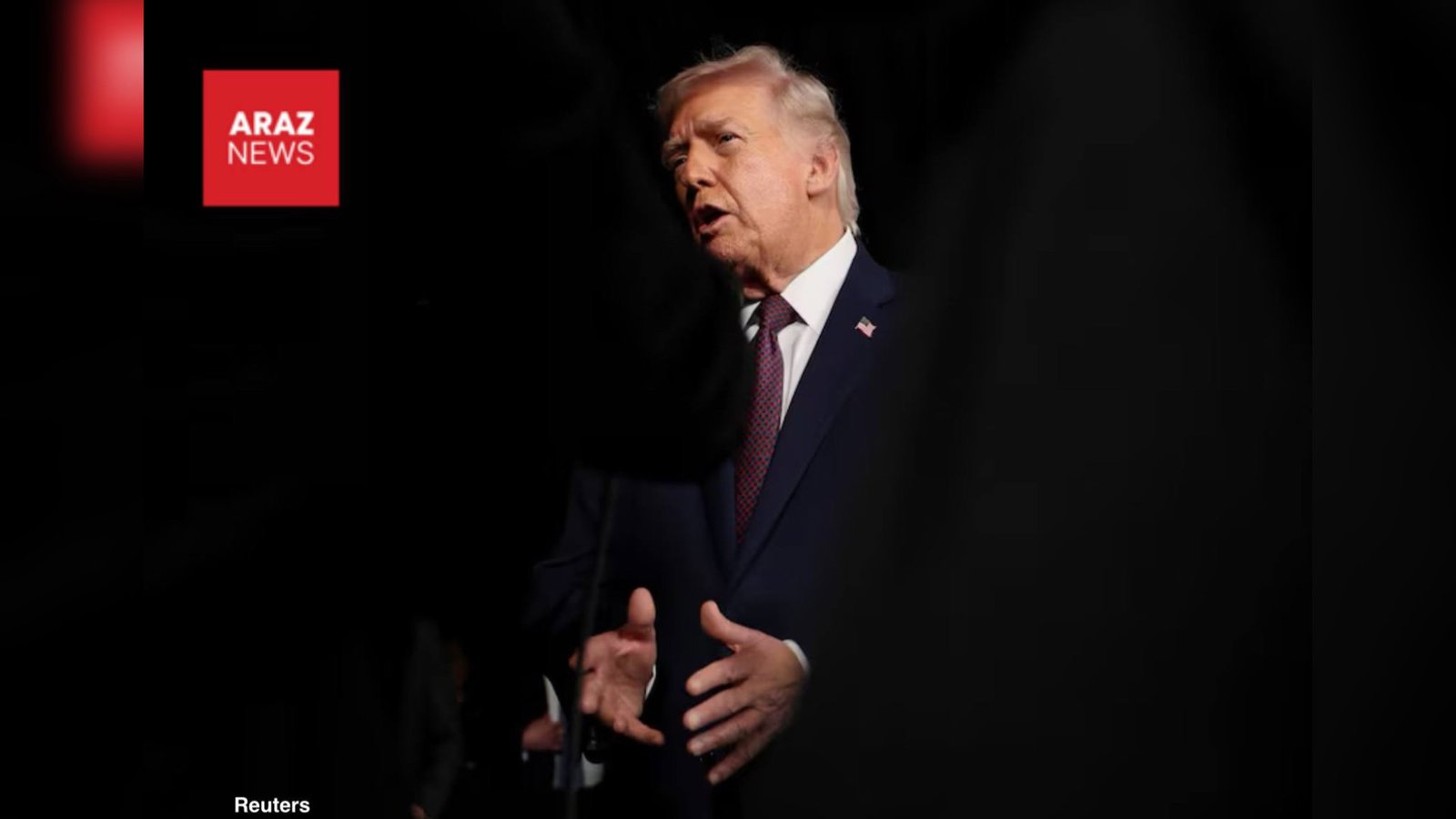 ترامپ: قصد گفت و گو با ايران را دارم؛ ناوهاى قدر تمند در راه هستند