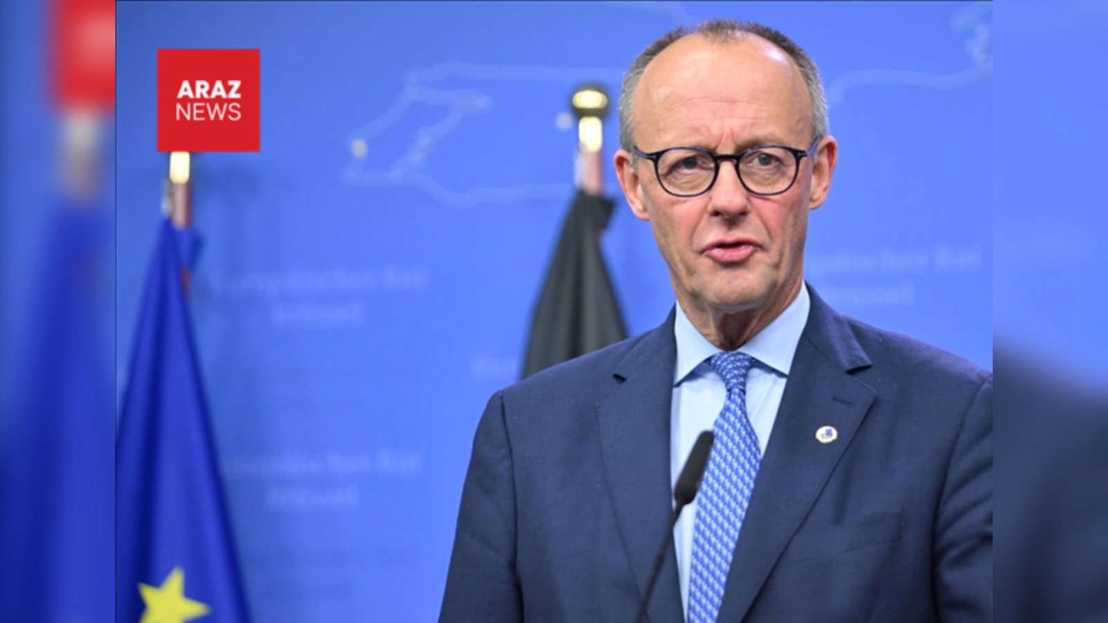 صدراعظم آلمان خواستار پايان برنامه هسته‌اى ايران شد