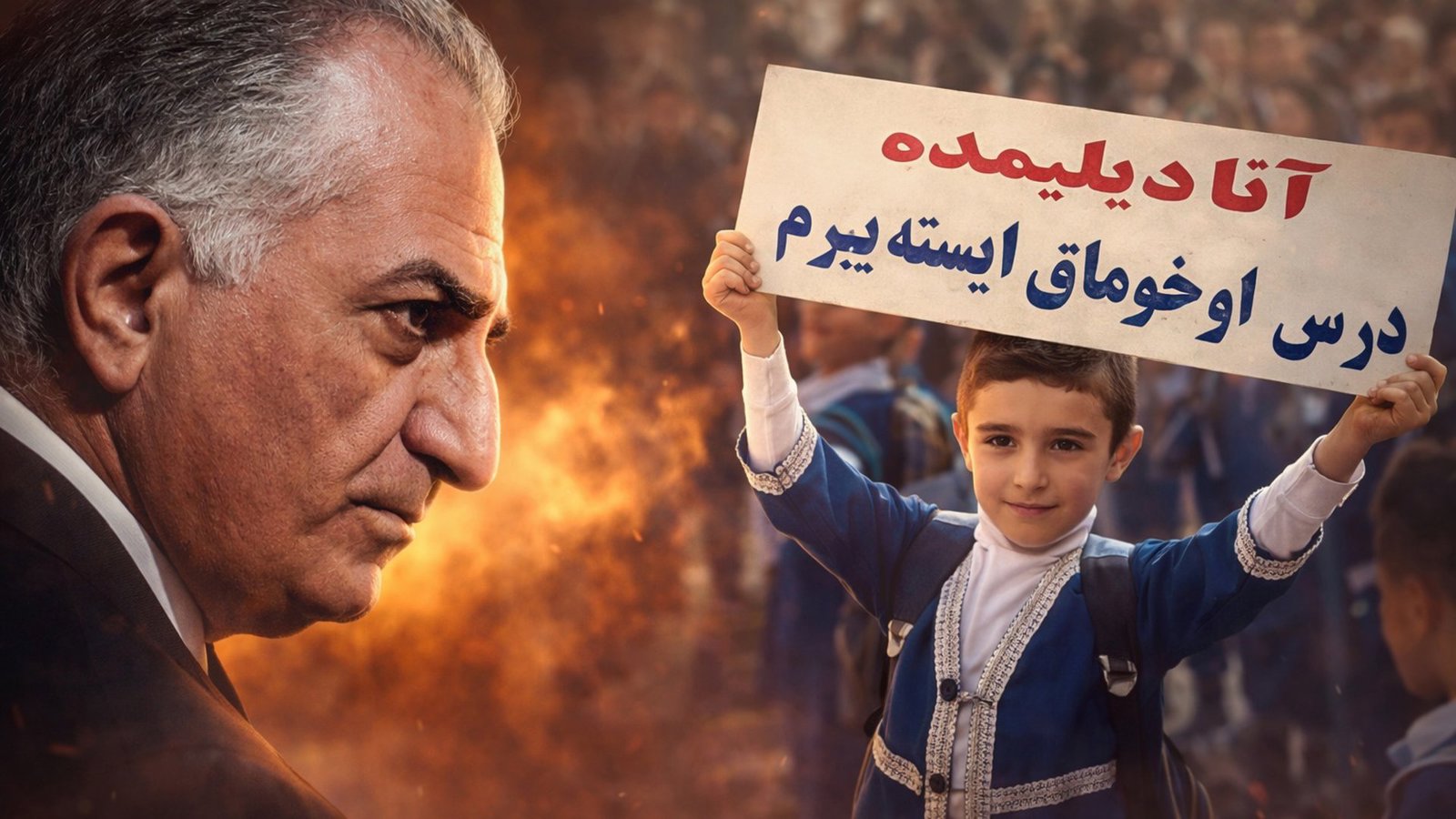 فایل صوتی از مذاکرات با پهلوی؛مخالفت صریح رضا پهلوی با آموزش به زبان مادری