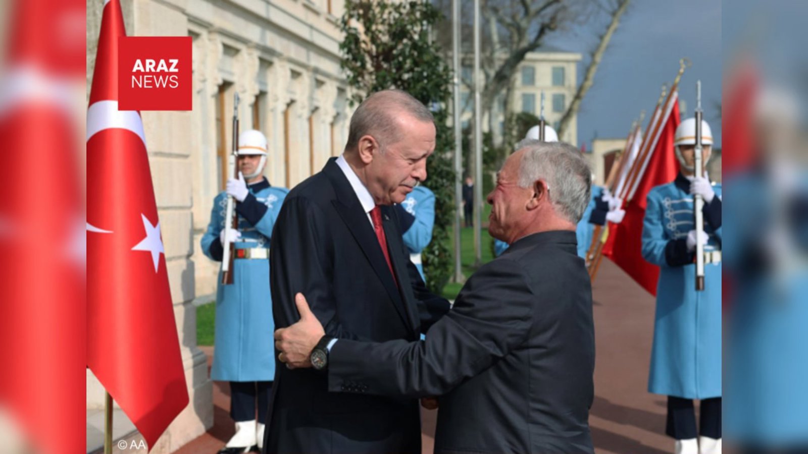   پادشاه اردن به دعوت اردوغان وارد ترکیه شد               