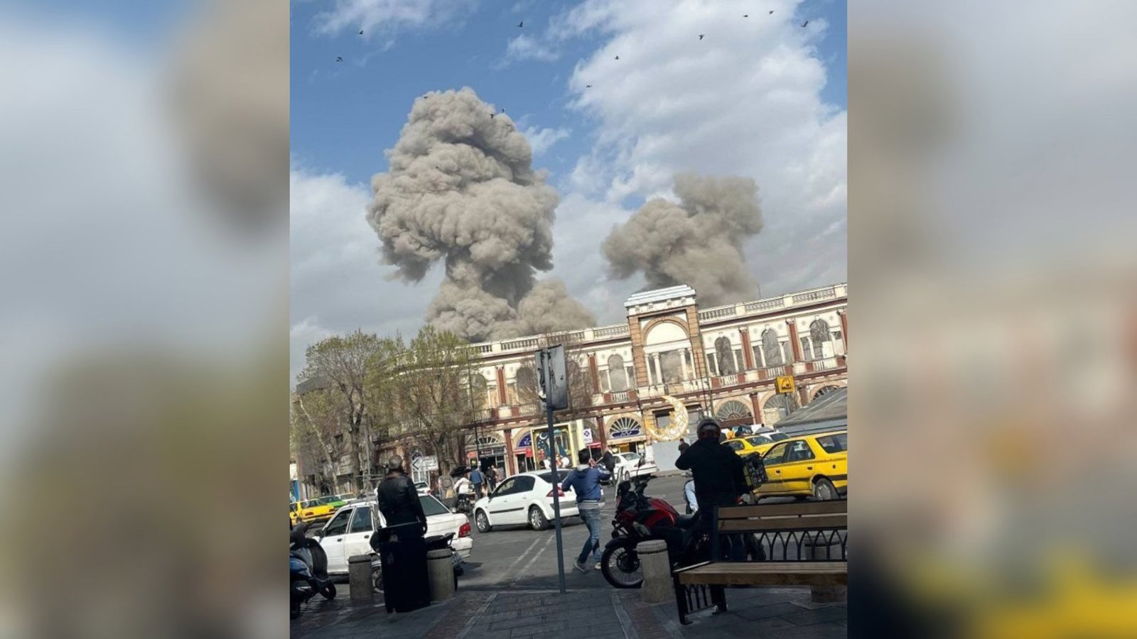 Təsnim: Yeddi raket prezident sarayı və rəhbərlik kompleksi yaxınlığına düşüb