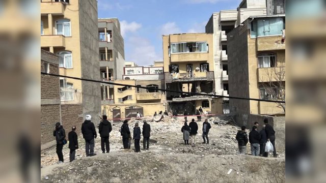  Təbrizdə yaşayış binasına hava hücumu; “Hanzala” qrupunun üzvlərinin evi olduğu iddia edilir