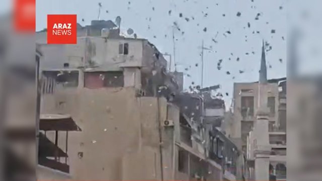  ارتش اسرائیل با پخش اعلامیه در بیروت، شهروندان لبنانی را به خلع سلاح حزب‌الله فراخواند            