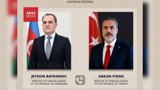  گفتگوی تلفنی وزیران خارجه جمهوری‌های آزربایجان و تورکیه درباره تنش‌های رو به افزایش منطقه              