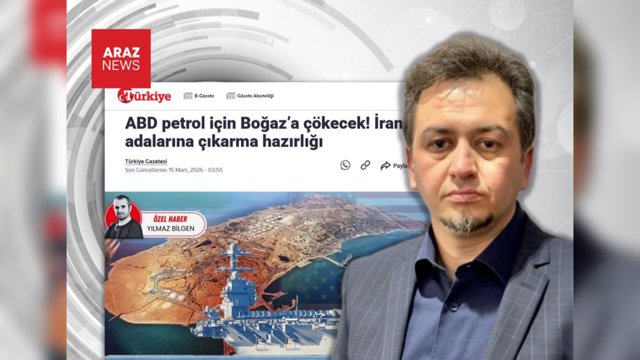  مجید جوادی آراز در گفتگو با روزنامه ترکیه: «کنترل خارک می‌تواند صادرات نفت ایران را به دست قدرت‌های خارجی بسپارد»        