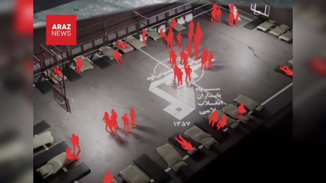 İsrail ordusu: Tehranda Bəsicə aid 10-dan çox mövqe vuruldu