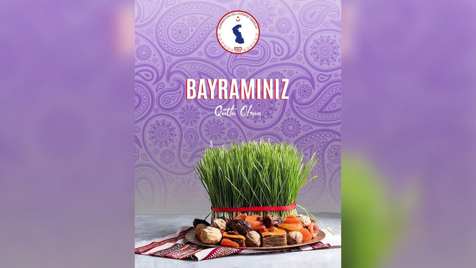  Azərbaycan Milli Dirəniş Təşkilatının sözçüsü Məcid Cavadı Arazın Yeni il təbriki