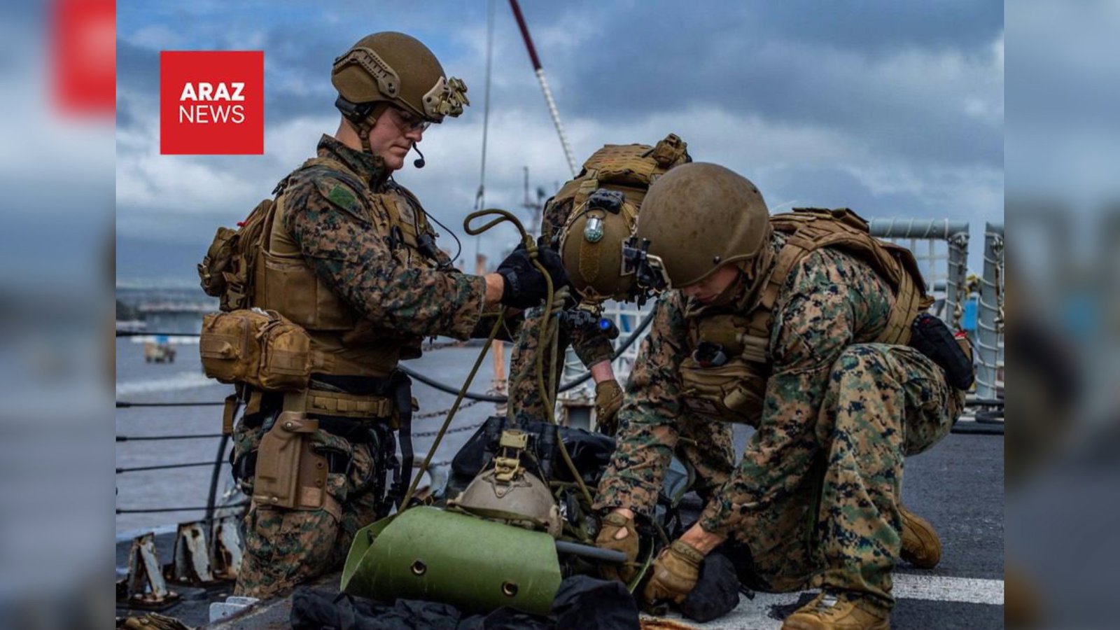 Minlərlə ABŞ dəniz piyadası cümə günü Yaxın Şərqə daxil olur