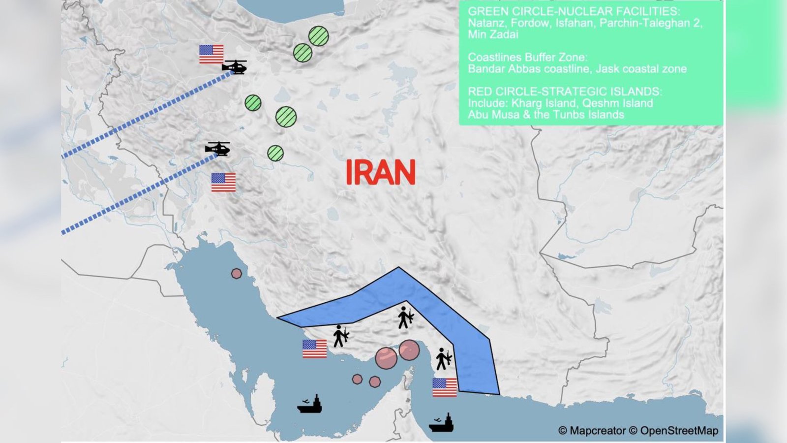  وارمانیتور سه سناریوی عملیات زمینی احتمالی آمریکا در ایران را بررسی کرد   