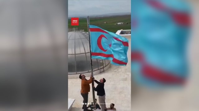  Suriya Türkmənləri Şurası yeni rəsmi bayrağı təsdiqlədi