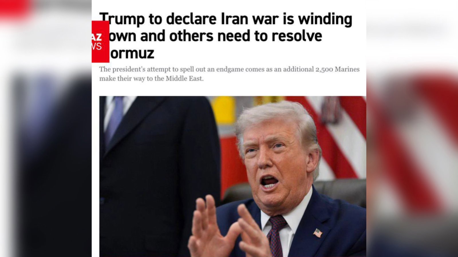  گمانه‌زنی پولیتیکو درباره احتمال اعلام پیروزی از سوی ترامپ             