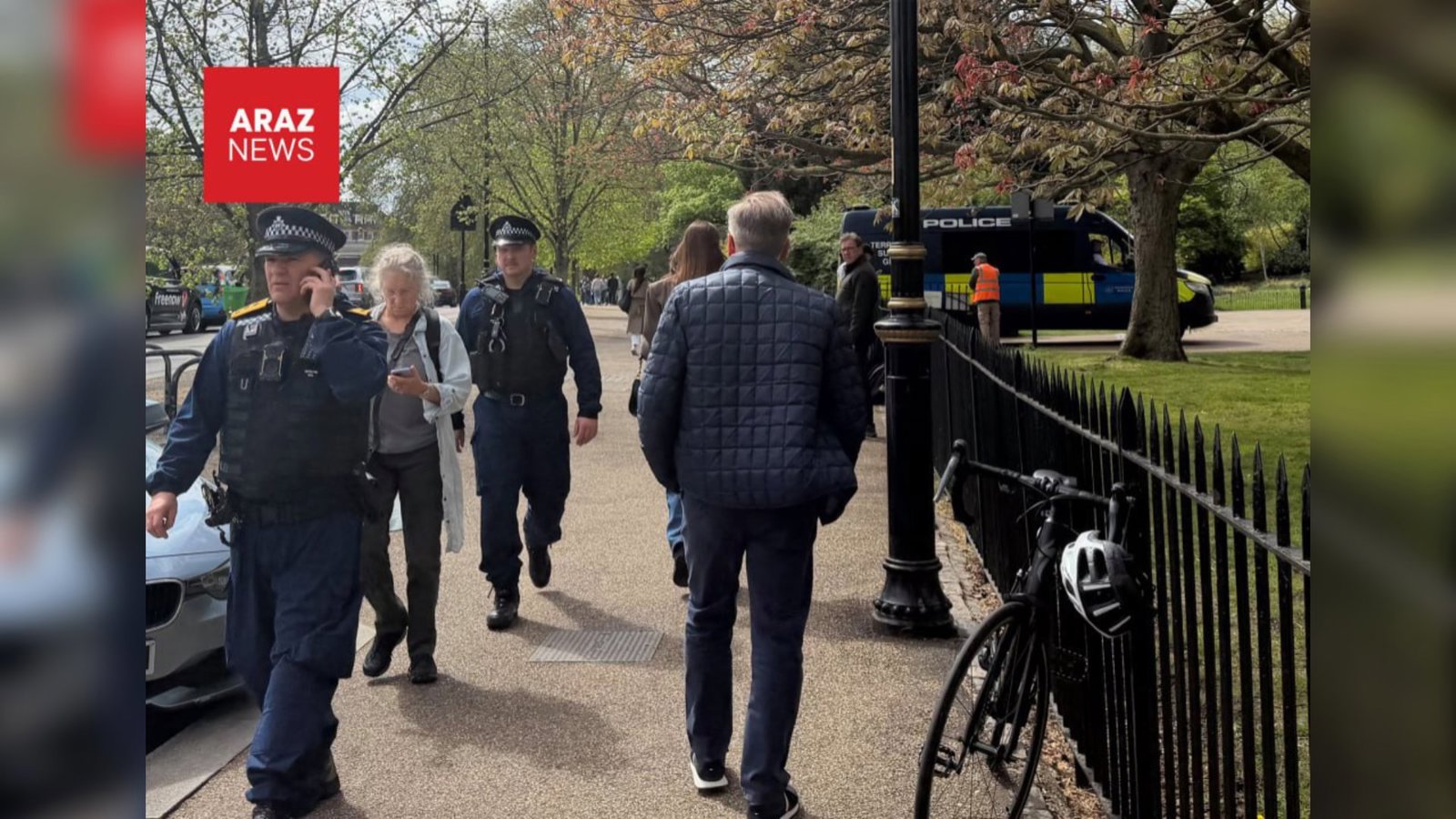   حمله پهپادی به سفارت اسرائیل در لندن؛ پلیس بریتانیا وارد عمل شد        