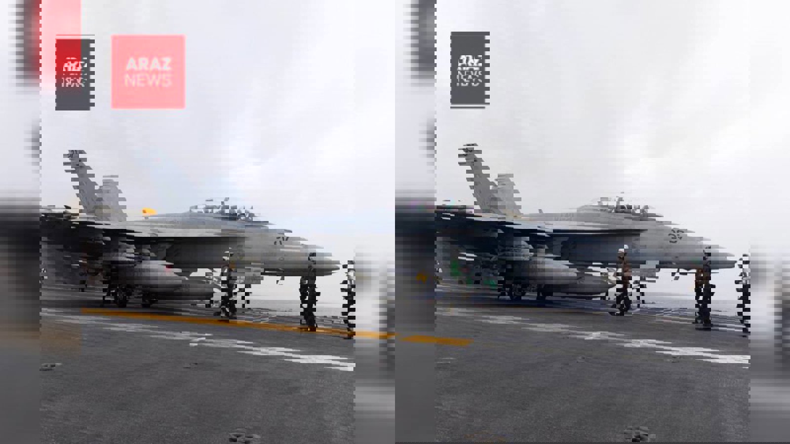 CENTCOM “USS Gerald Ford” gəmisinin Qırmızı dənizdə yeni görüntülərini yayımladı