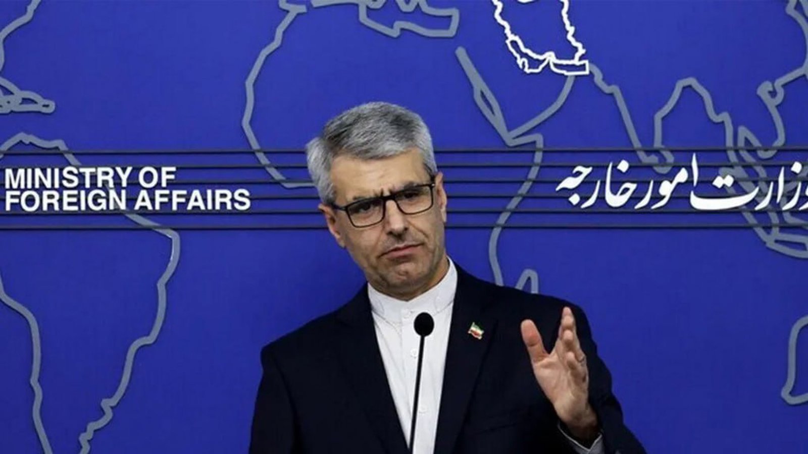 اسماعیل بقائی: تهران در حال بررسی پیشنهاد صلح ۱۴ بندی آمریکا است