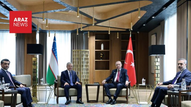 Ərdoğan Özbəkistan prezidenti ilə görüşdü; müdafiə və ticarət əməkdaşlığının genişləndirilməsi müzakirə edildi