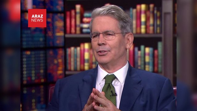 وزیر خزانه داری آمریکا: در دیدار با وزیر دارایی قطر بر لزوم حفظ فشار بر جمهوری اسلامی تأکید کردم