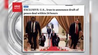   واشنگتن تایمز: پیش‌نویس توافق صلح آمریکا و جمهوری اسلامی برای تأیید نهایی به رهبران دو طرف ارسال شد           