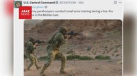 همزمان با تهدیدهای تازه ترامپ علیه ایران: سنتکام از رزمایش چترباز‌های آمریکایی در خاورمیانه خبر داد