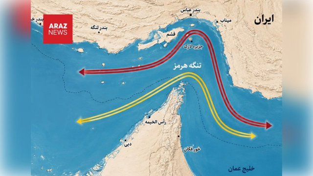 موضوع جدال بر سر مسیر عبور کشتی‌ها در تنگه هرمز چیست؟