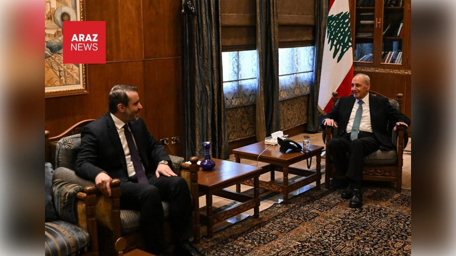 Suriya xarici işlər naziri Beyrutda Nəbih Bərri ilə görüşdü