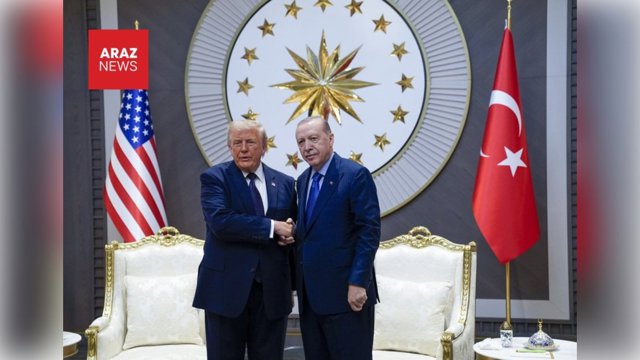 Tramp Ərdoğanla görüşdə: Türkiyə ilə münasibətlərimiz əladır