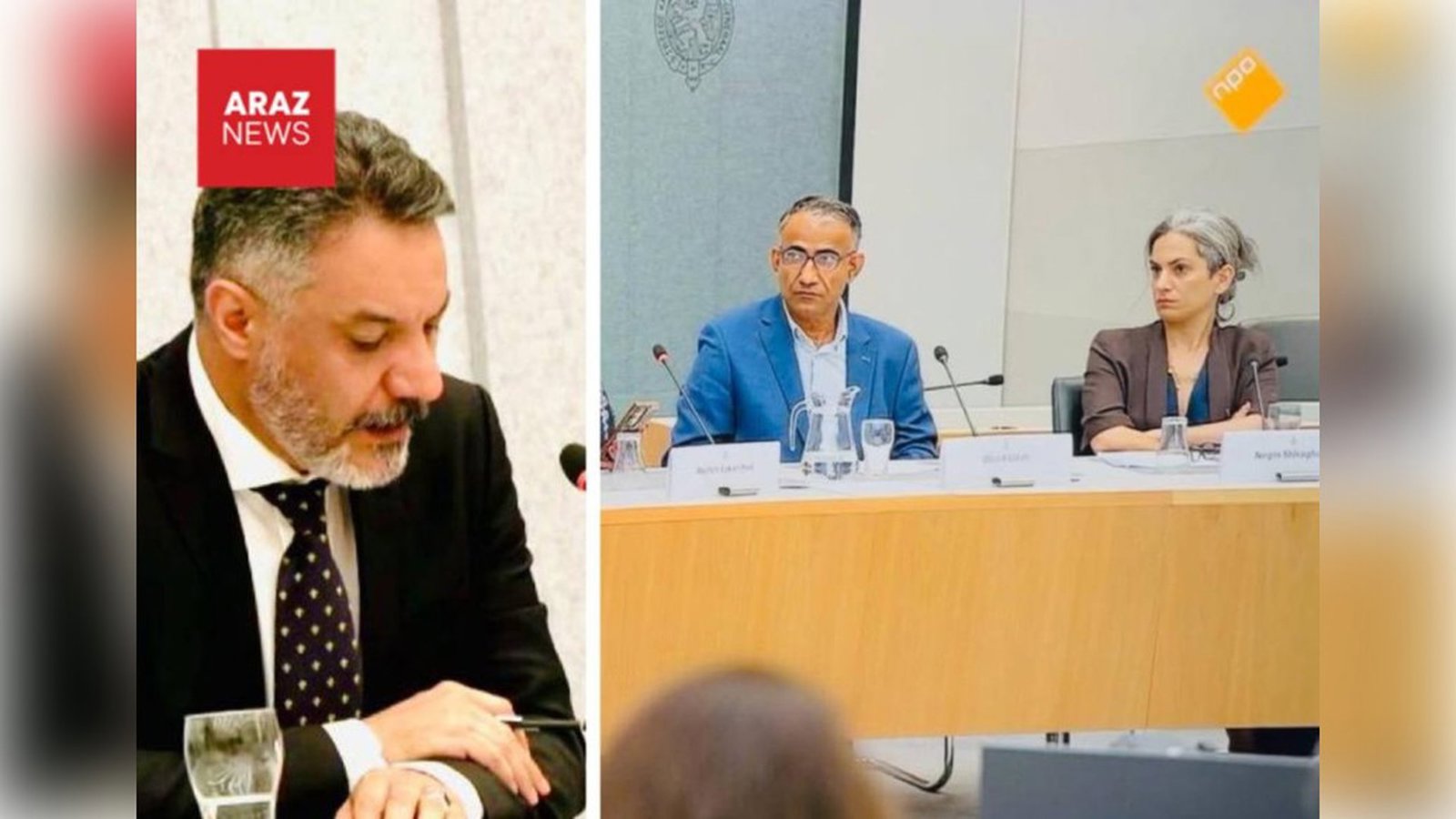 Hollandiya parlamentində zülm altındakı xalqların hüquqlarının müdafiəsi nşəsti Rza Pəhləvinin çıxışı ilə eyni vaxtda keçirildi