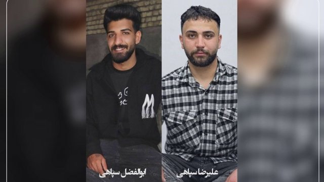 İsfahan yanvar etirazları məhkumlarından ikisinin yaxın zamanda edam hökmünün icrasından narahatlıq