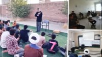 ایران رژیمی اوشاقلاری ساواشا حاضیرلاییر؛ گۆنئی آذربایجانلی تورک اوشاقلارا دا حربی تعلیم وئریلیر