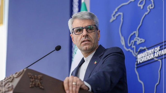 سخنگوی وزارت خارجه جمهوری اسلامی: مذاکراتی با آمریکا نداریم، مذاکرات با عمان است