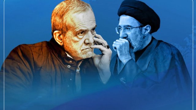 دفتر مجتبی خامنه‌ای ادعای هشدار به پزشکیان درباره استعفا را تکذیب کرد