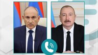 گفت‌وگوی تلفنی پاشینیان و علی‌اف؛ تأکید بر تداوم روند صلح و اجرای مسیر TRIPP