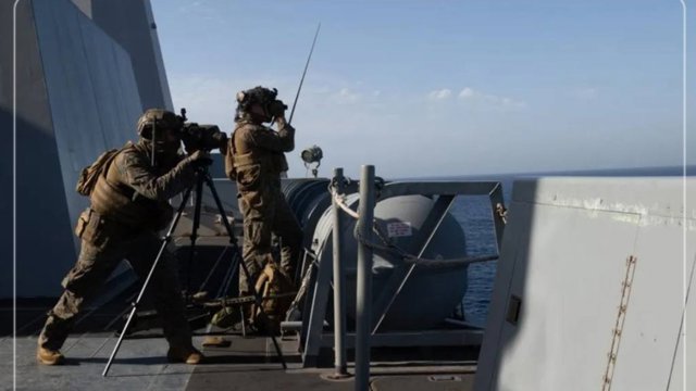 سنتکام: اورتا دوغودا آمریکانین ۲۰-دن چوخ ساواش گمیسی یئرلشیب