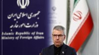 اسماعیل بقایی، سخنگوی وزارت خارجه ایران؛ رفع محاصره دریایی آمریکا را صرفاً با دیپلماسی ممکن نمی‌داند