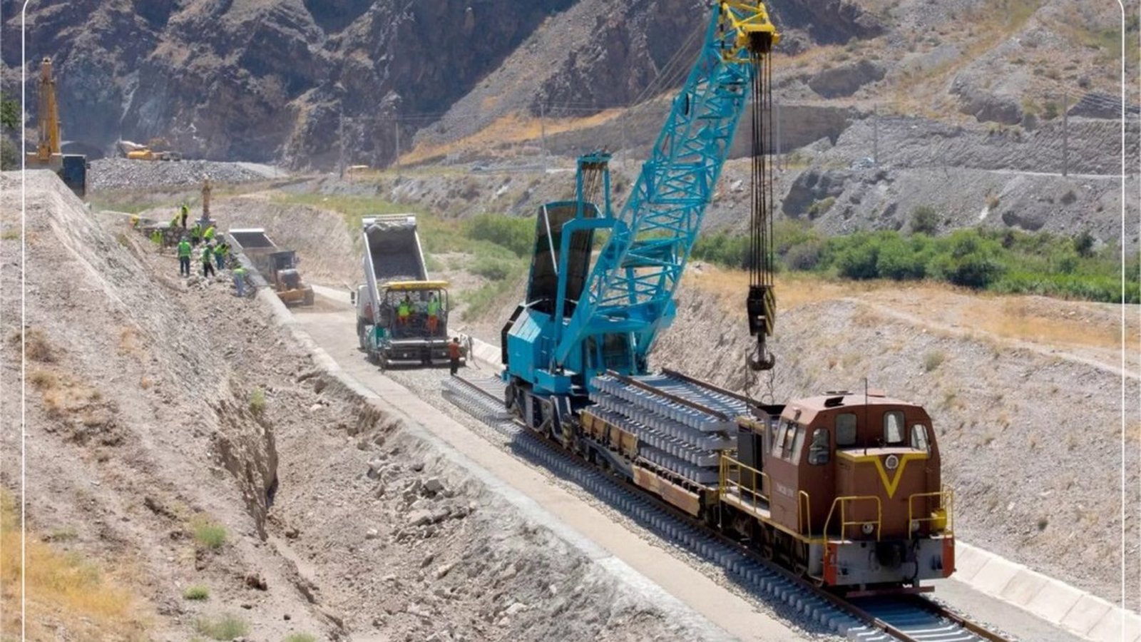 شرکت راه‌آهن جمهوری آزربایجان: راه‌آهن آزربایجان ساخت خط اردوباد در مرز ارمنستان را آغاز کرد