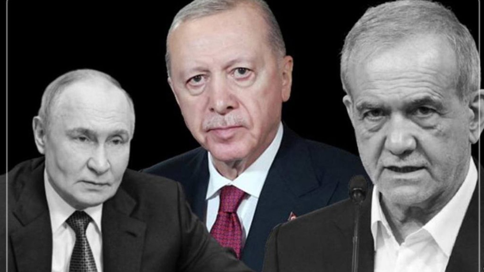 دیپلماسی فشرده در حاشیه اجلاس شانگهای؛ پزشکیان و اردوغان جداگانه با پوتین دیدار می‌کنند