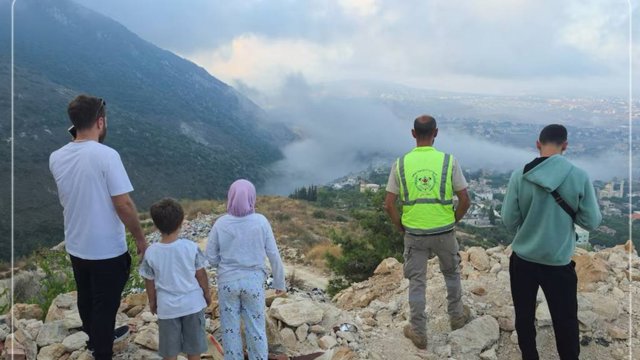 Hizbullahın dron hücumlarından sonra İsrail Livanın cənubunu bombalayıb