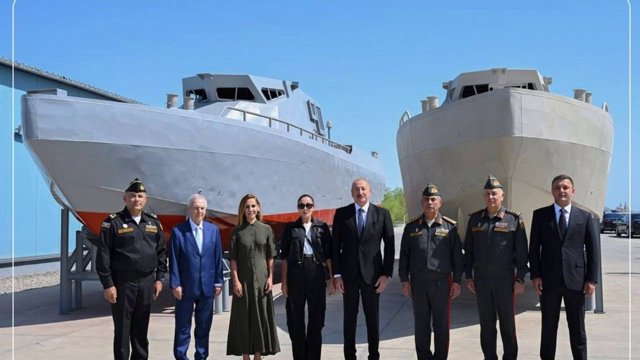 Azərbaycanın hərbi-dəniz donanması Türkiyə istehsalı olan pilotsuz gəmilərlə gücləndirilib