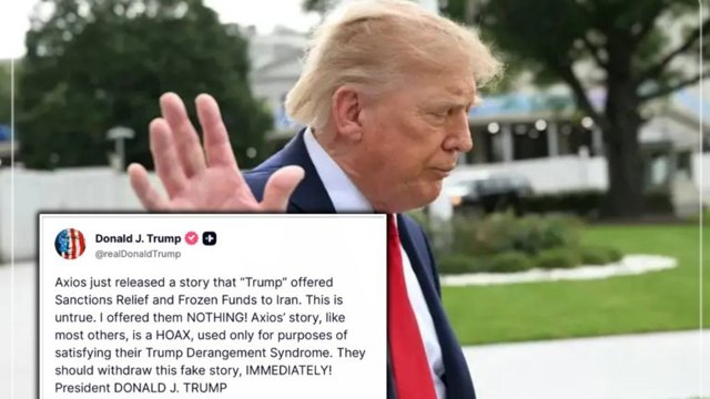 ترامپ گزارش آکسیوس را تکذیب کرد: «هیچ چیزی به ایران پیشنهاد نکرده‌ام»
