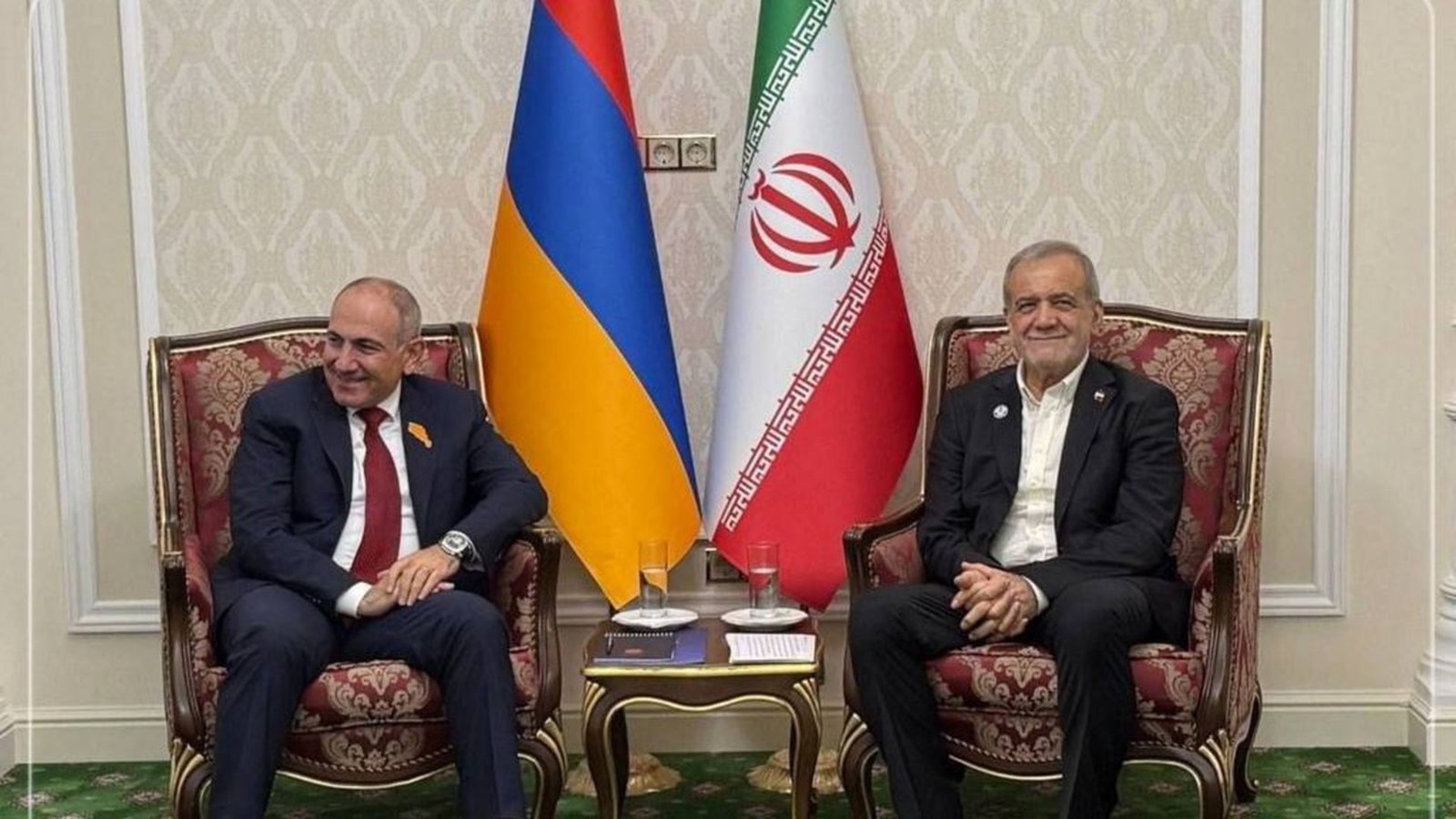 پزشکیان و پاشینیان تورکمنیستاندا گؤروشدولر؛ تهران–ایروان علاقه‌لرینین گئنیشلندیریلمه‌سی وورغولاندی
