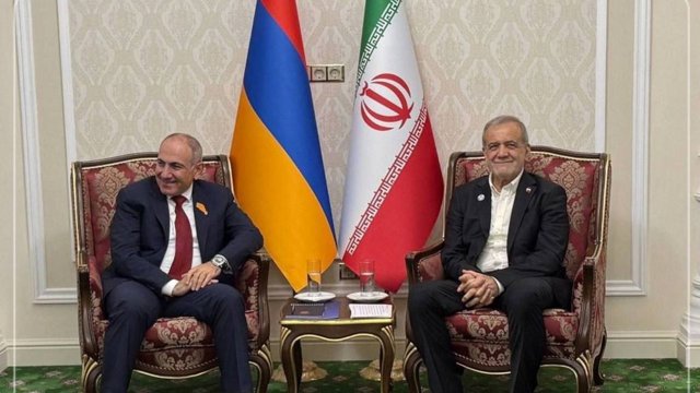 Pezeşkian və Paşinyan Türkmənistanda görüşüblər: Tehran–İrəvan əlaqələrinin genişləndirilməsi vurğulanıb