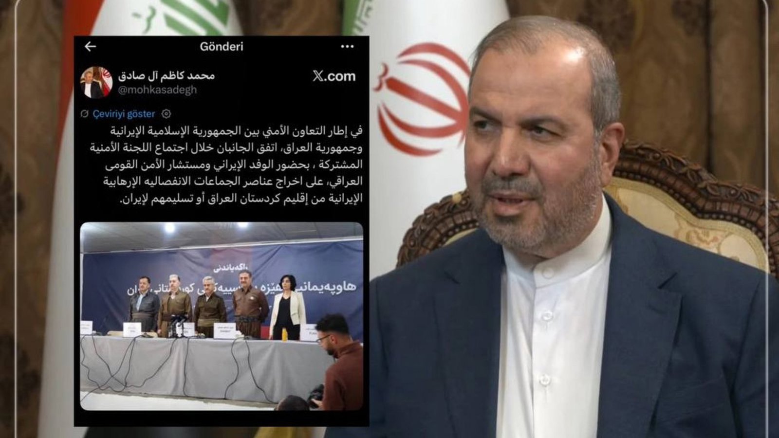 ادعای توافق بغداد و تهران برای تحویل مخالفان کُرد به جمهوری اسلامی