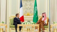 دیدار ماکرون و بن‌سلمان در ریاض بر سر تحولات منطقه