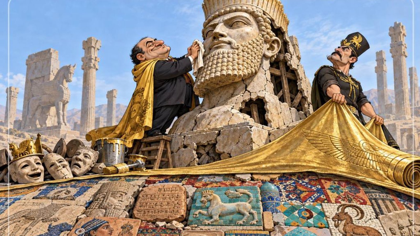 ۷ آبان روز کوروش یا نقطه شروع جعل تاریخ و آغاز فاشیسم فارس در ایران؟!